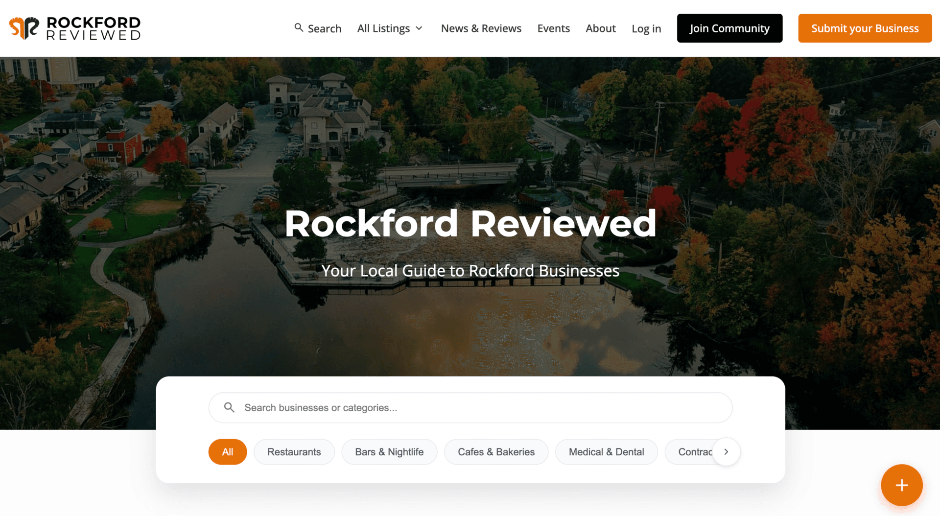 Rockford Reviewed homepage